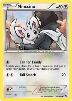Minccino 104 Normal