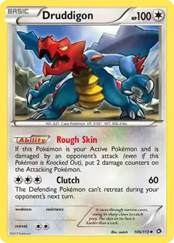 Druddigon 106 Normal