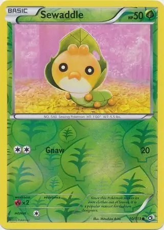 Sewaddle Reverse Holo 10 Normal