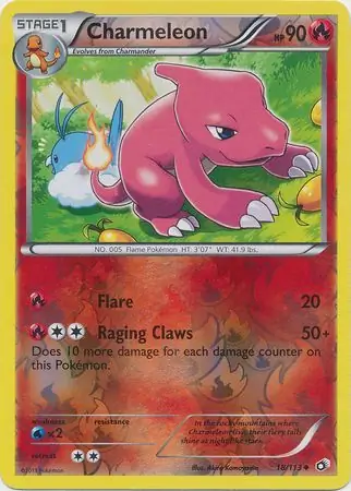Charmeleon Reverse Holo 18