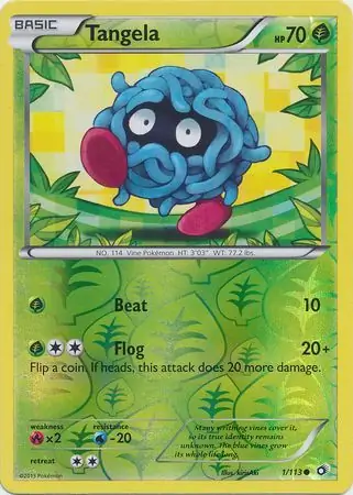 Tangela Reverse Holo 1