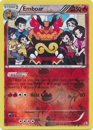 Emboar Reverse Holo 27