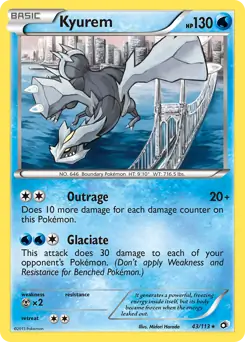 Kyurem Holo 43