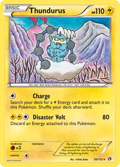 Thundurus Holo 50 Normal