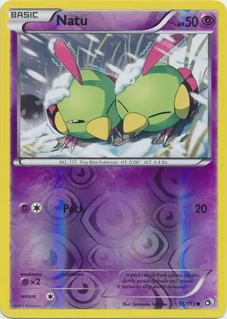 Natu Reverse Holo 55 Normal