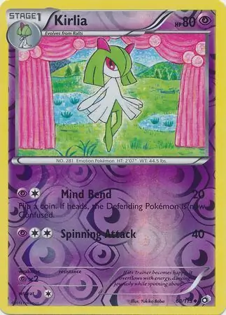 Kirlia Reverse Holo 60