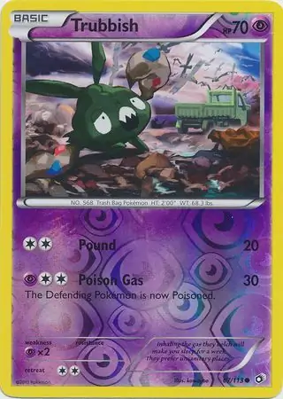 Trubbish Reverse Holo 67 Normal