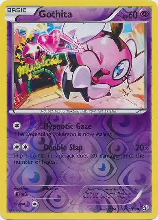 Gothita Reverse Holo 69 Normal