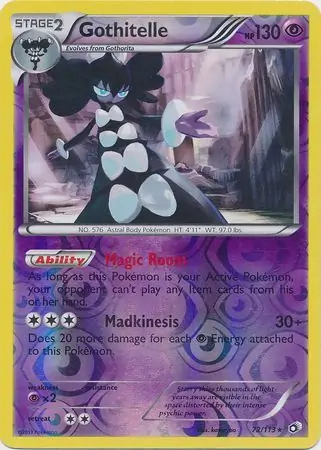 Gothitelle Reverse Holo 72 Normal