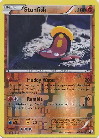 Stunfisk Reverse Holo 83