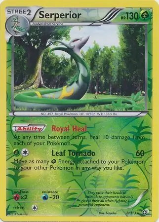 Serperior Reverse Holo 8 Normal