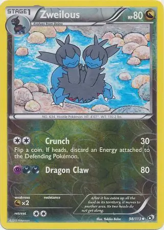 Zweilous Reverse Holo 98 Normal