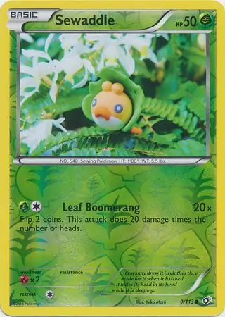 Sewaddle Reverse Holo 9 Normal