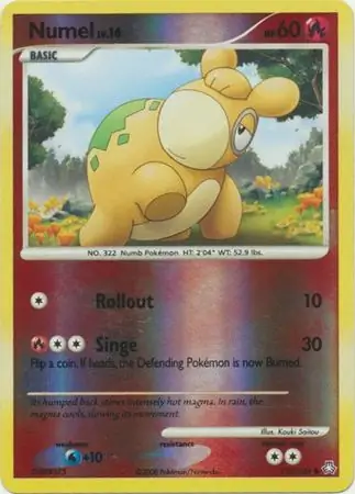 Numel Reverse Holo 110