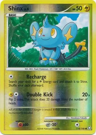 Shinx Reverse Holo 118 Normal