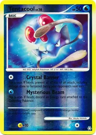 Tentacool Reverse Holo 125 Normal