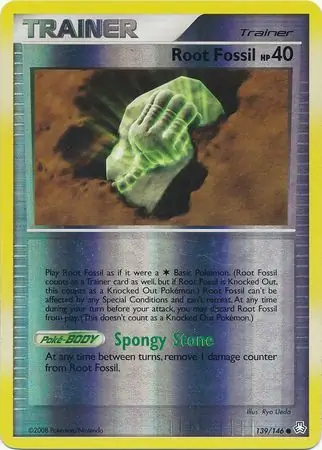 Root Fossil Reverse Holo 139 Normal