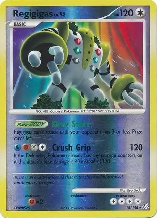 Regigigas Reverse Holo 15