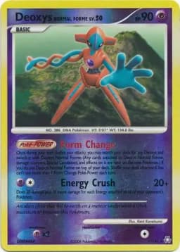 Deoxys Normal Forme Reverse Holo