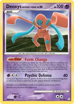 Deoxys Defense Forme 25