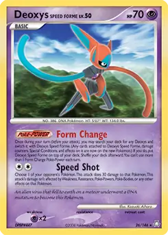 Deoxys Speed Forme 26