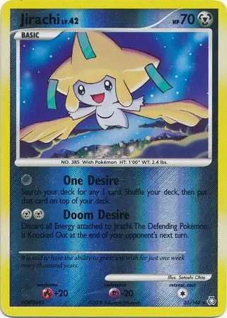Jirachi Reverse Holo 31