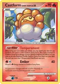 Castform Sunny Form 51 Normal