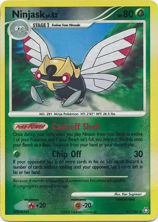 Ninjask Reverse Holo 67