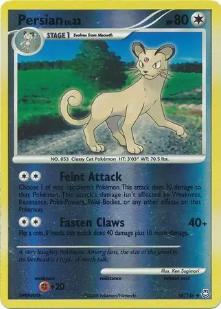 Persian Reverse Holo 68