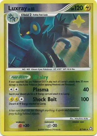 Luxray Reverse Holo 8