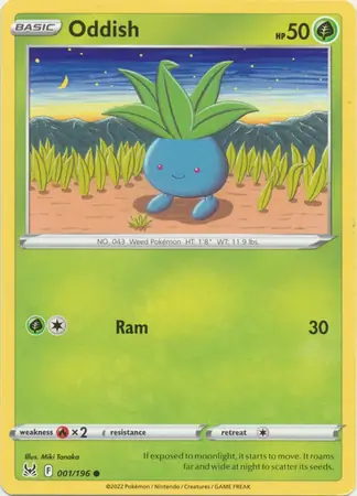 Oddish 001 Normal