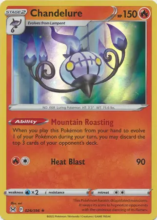 Chandelure 026 Normal