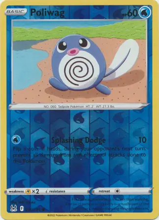 Poliwag Reverse Holo 030 Normal