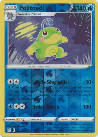Politoed Reverse Holo 032