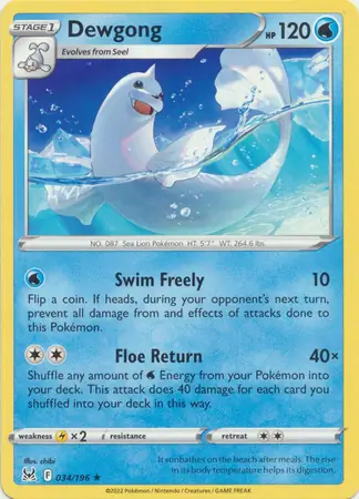 Dewgong 034 Normal