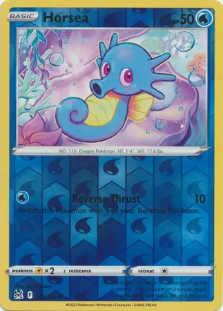 Horsea Reverse Holo 035