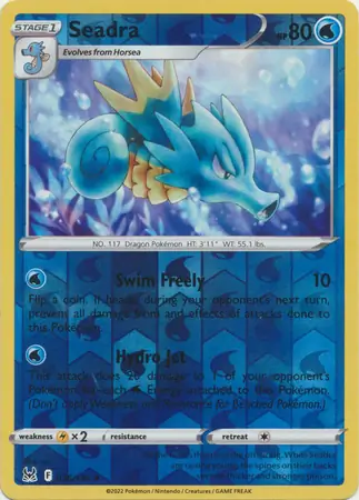 Seadra Reverse Holo 036