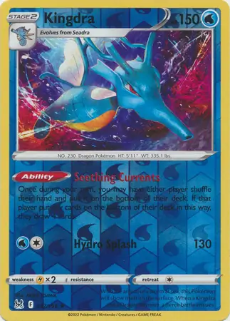 Kingdra Reverse Holo 037 Normal
