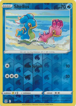 Shellos Reverse Holo 039 Normal
