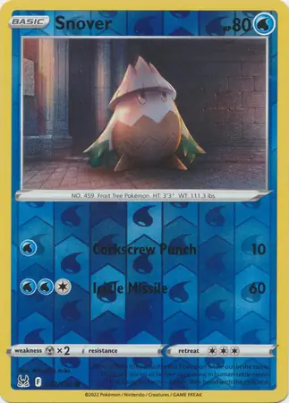Snover Reverse Holo 042 Normal