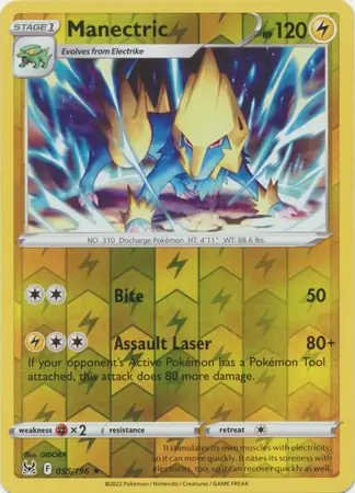 Manectric Reverse Holo 055