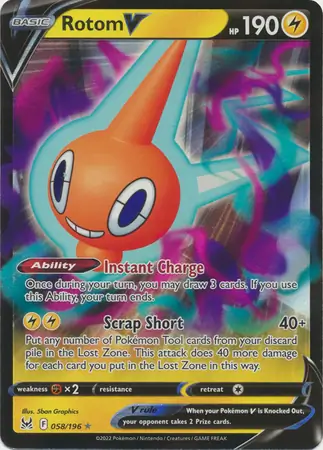 Rotom V 058 Normal