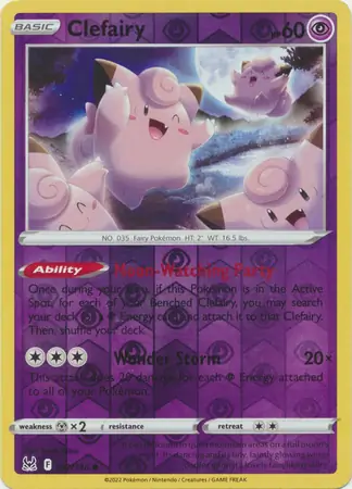 Clefairy Reverse Holo 062 Normal
