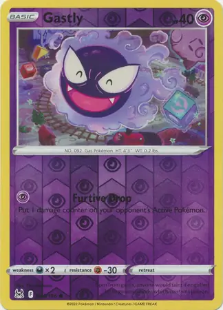 Gastly Reverse Holo 064 Normal