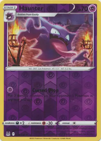 Haunter Reverse Holo 065