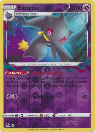 Banette Reverse Holo 073 Normal