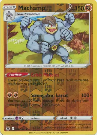 Machamp Reverse Holo 088 Normal