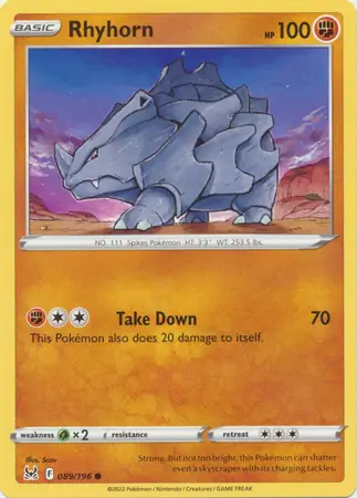 Rhyhorn 089 Normal