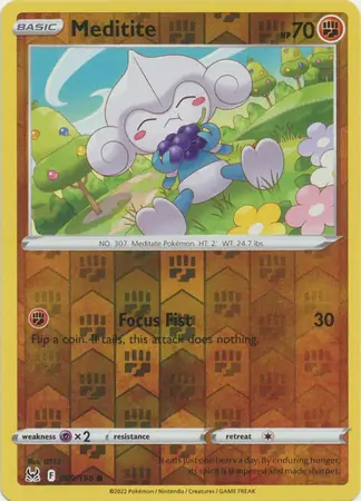 Meditite Reverse Holo 099