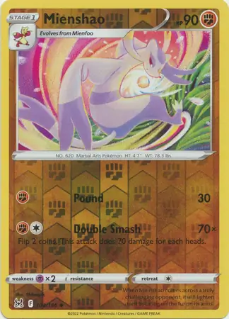 Mienshao Reverse Holo 104 Normal